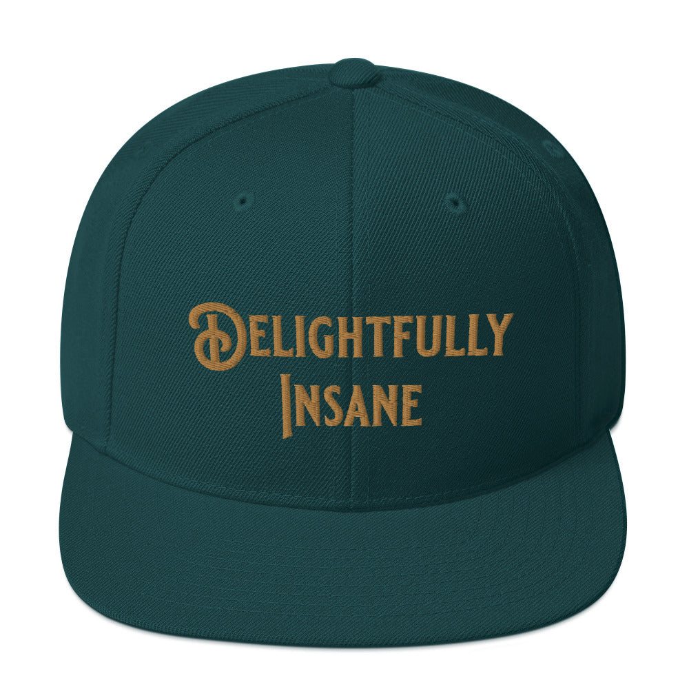 Delightfully Insane Classic Snapback Hat