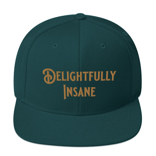 Delightfully Insane Classic Snapback Hat
