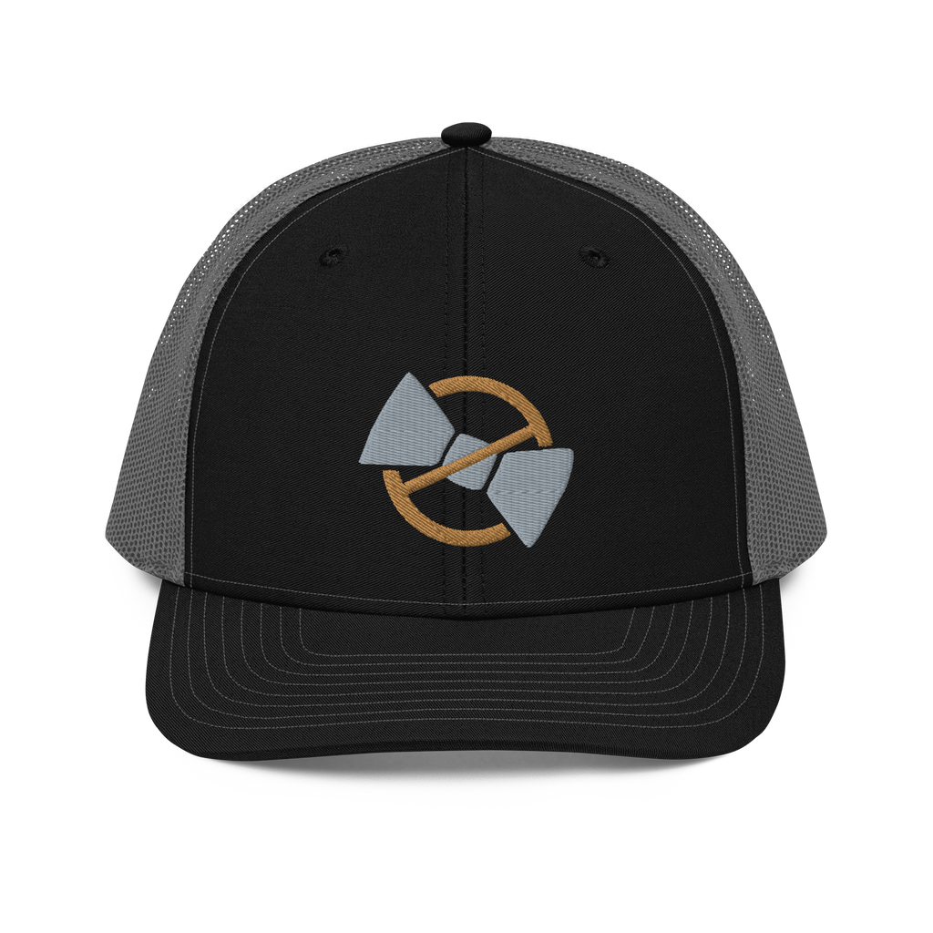 Classic Black/Charcoal Hat | No Bow Tie