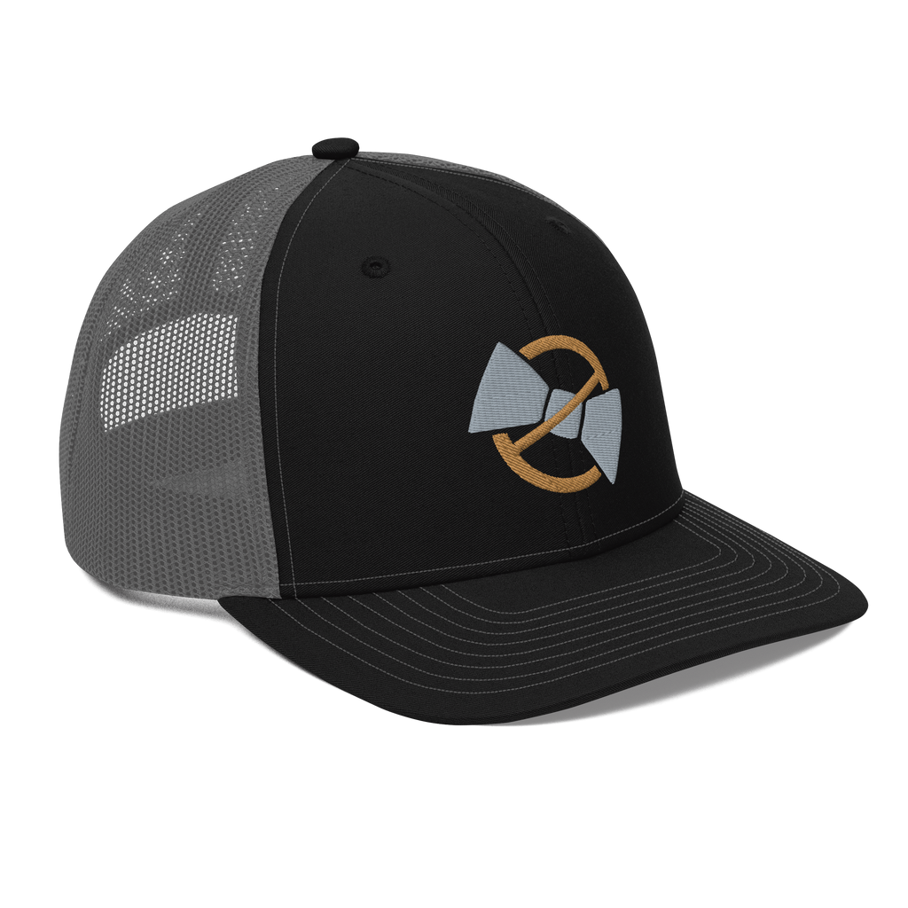 Classic Black/Charcoal Hat | No Bow Tie