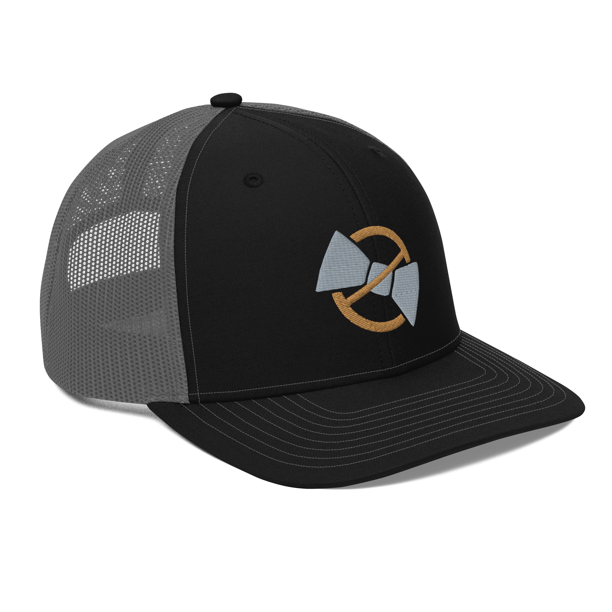 Classic Black/Charcoal Hat | No Bow Tie