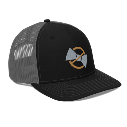 Classic Black/Charcoal Hat | No Bow Tie
