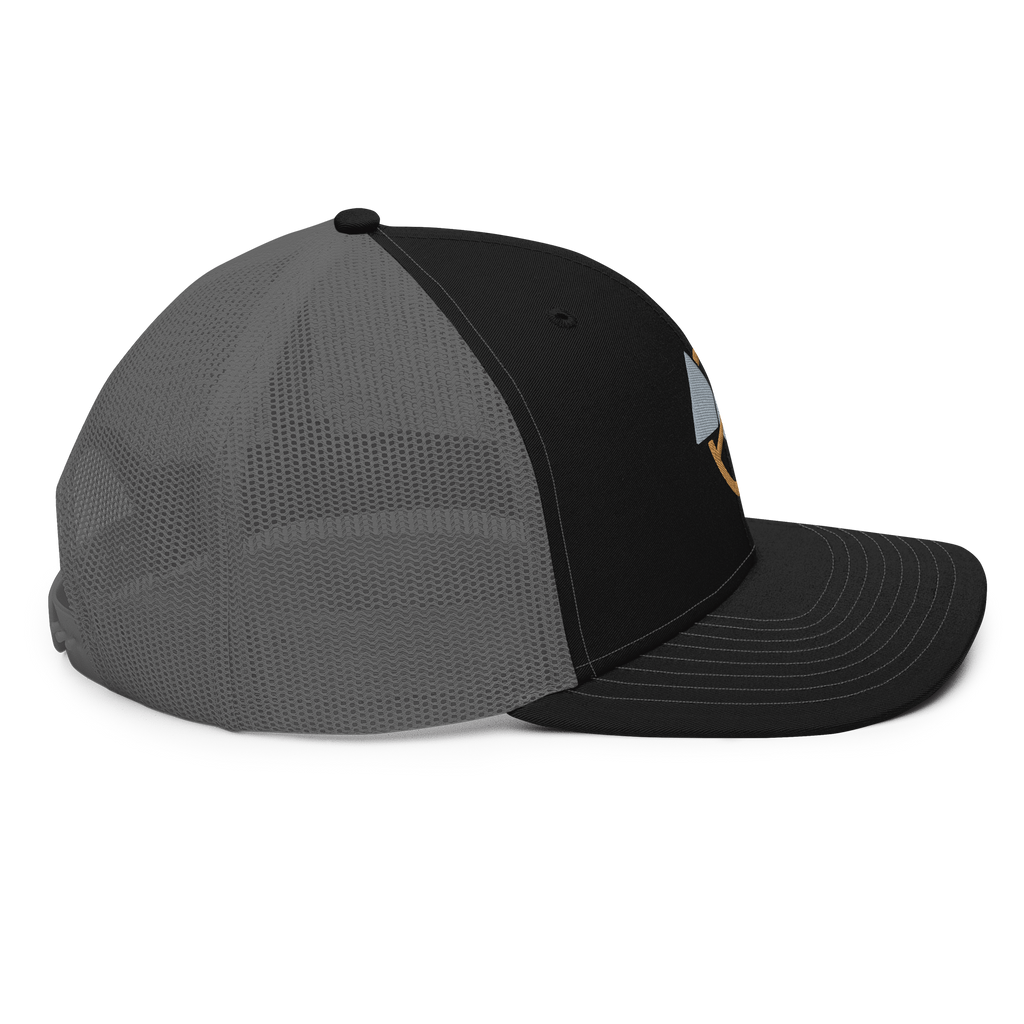 Classic Black/Charcoal Hat | No Bow Tie