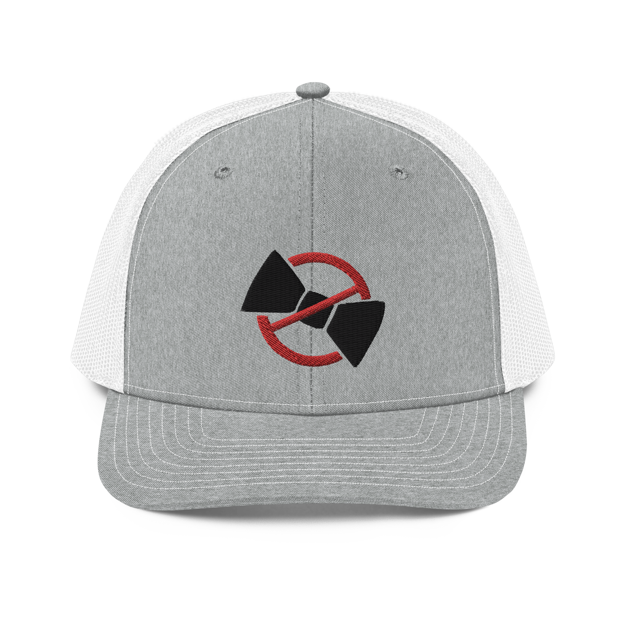 Classic Grey/White Hat | No Bow Tie
