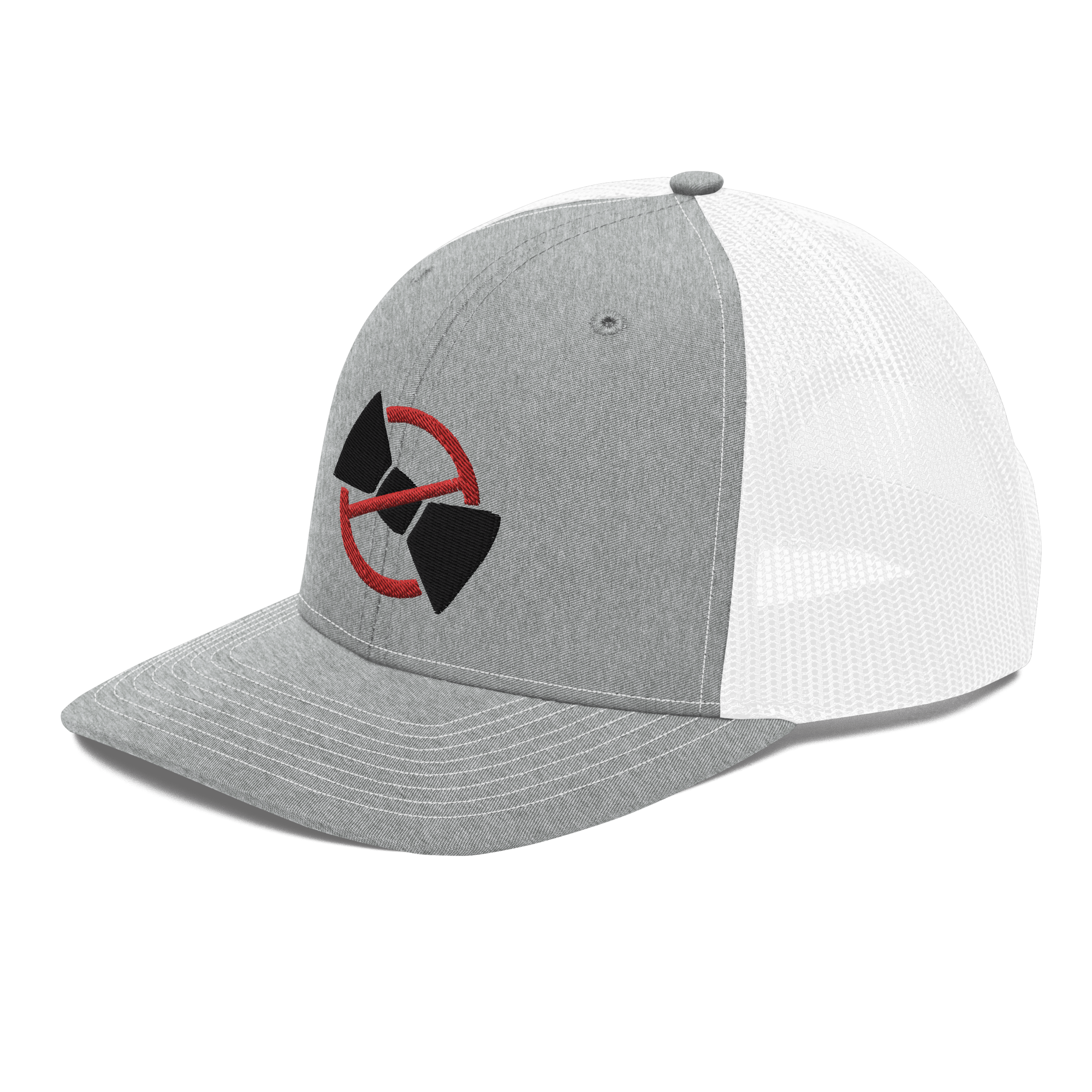 Classic Grey/White Hat | No Bow Tie