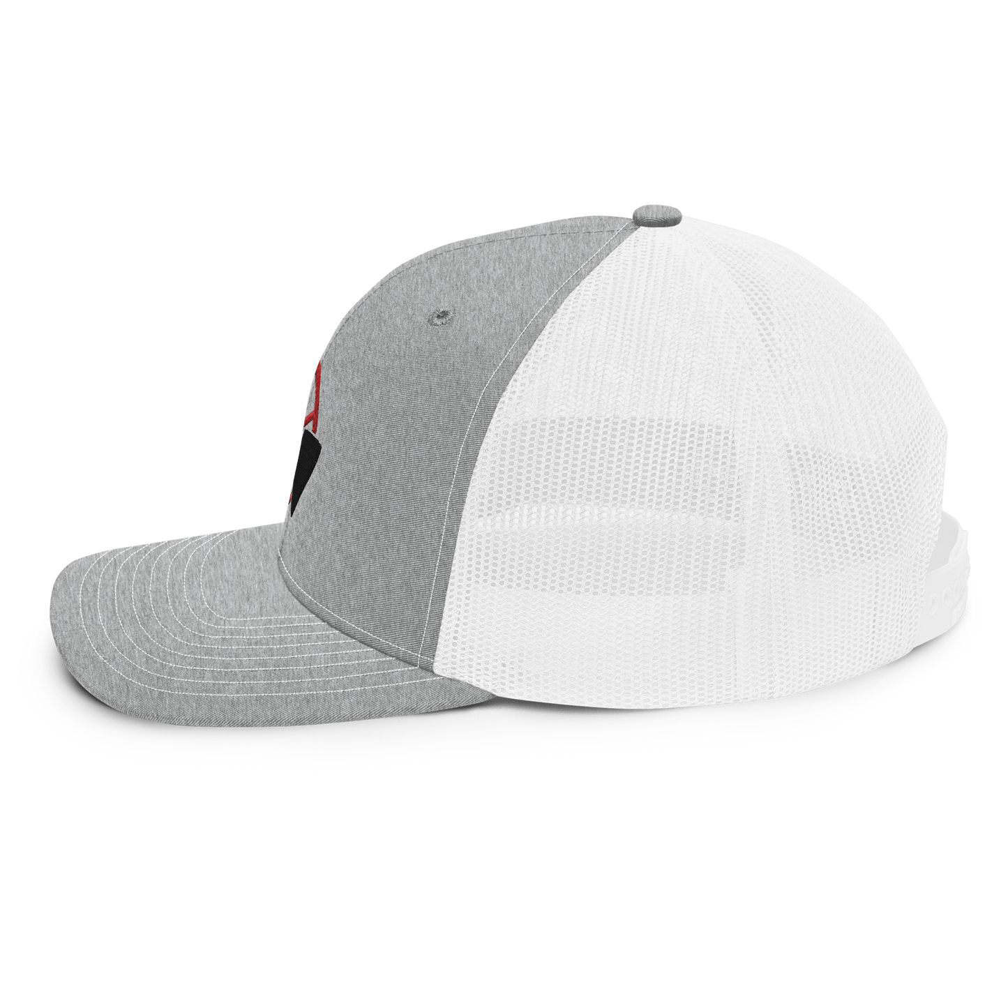 Classic Grey/White Hat | No Bow Tie