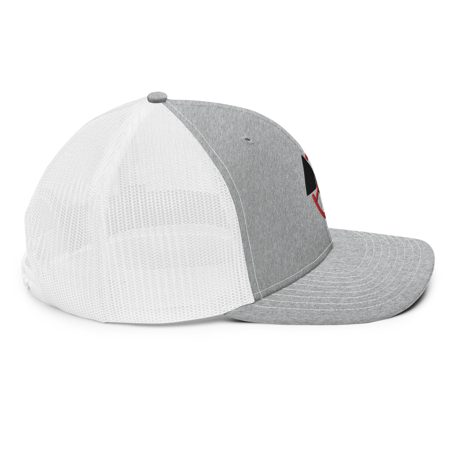 Classic Grey/White Hat | No Bow Tie