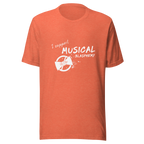 "I Support Musical Blasphemy" Green T-Shirt