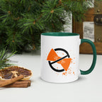 Delightfully Insane Mug with Green Interior