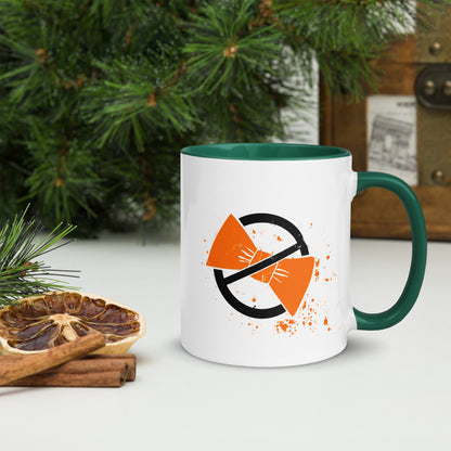 Delightfully Insane Mug with Green Interior