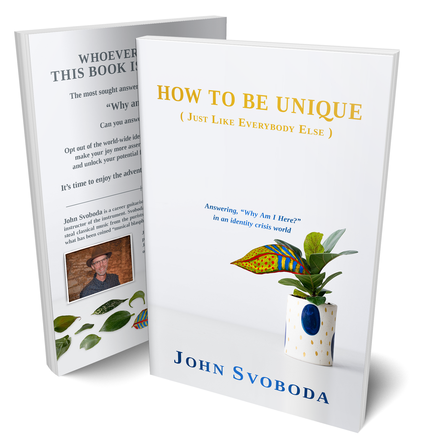 How To Be Unique: Signed Paperback plus Audiobook Download